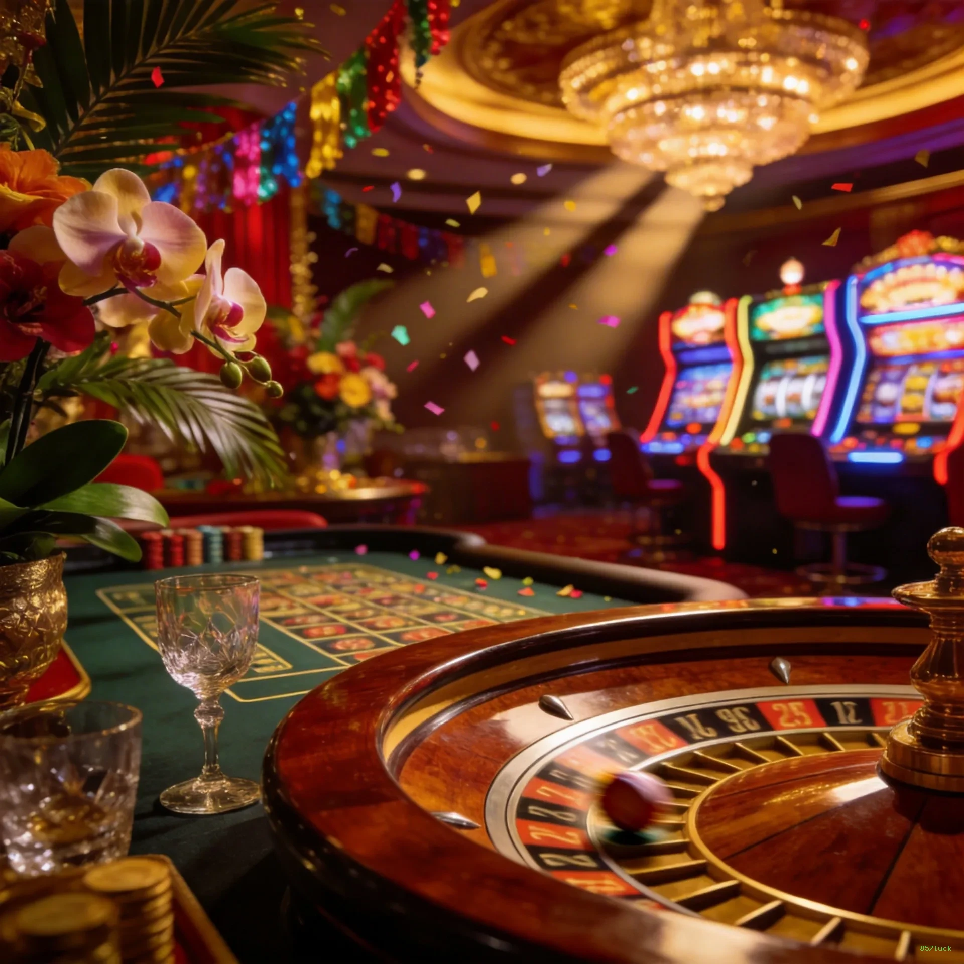 Aplicativo móvel 857luck para iOS e Android